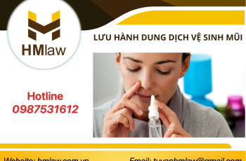 LƯU HÀNH DUNG DỊCH VỆ SINH MŨI