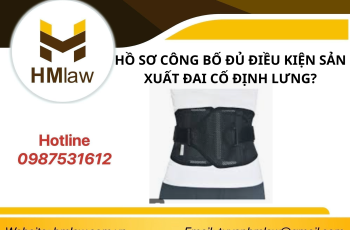 HỒ SƠ CÔNG BỐ ĐỦ ĐIỀU KIỆN SẢN XUẤT ĐAI CỐ ĐỊNH LƯNG?